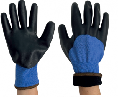W2101 Poliester y acrilico bañado en nitrilo espumado para frio WS