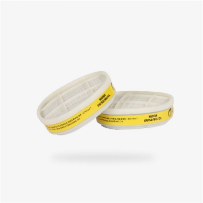 KIT FILTROS LIBUS G03 PARA VAPORES ORGÁNICOS Y GAS ÁCIDO PARA RESPIRADOR L-9000